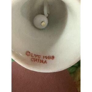 Delicate Vintage Lillian Vernon Partridge in a Pear Tree Christmas Bell 1988